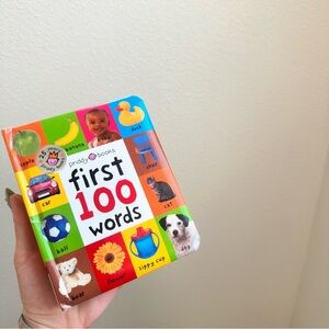 4/$20 First 100 Words Colorful Kids Book